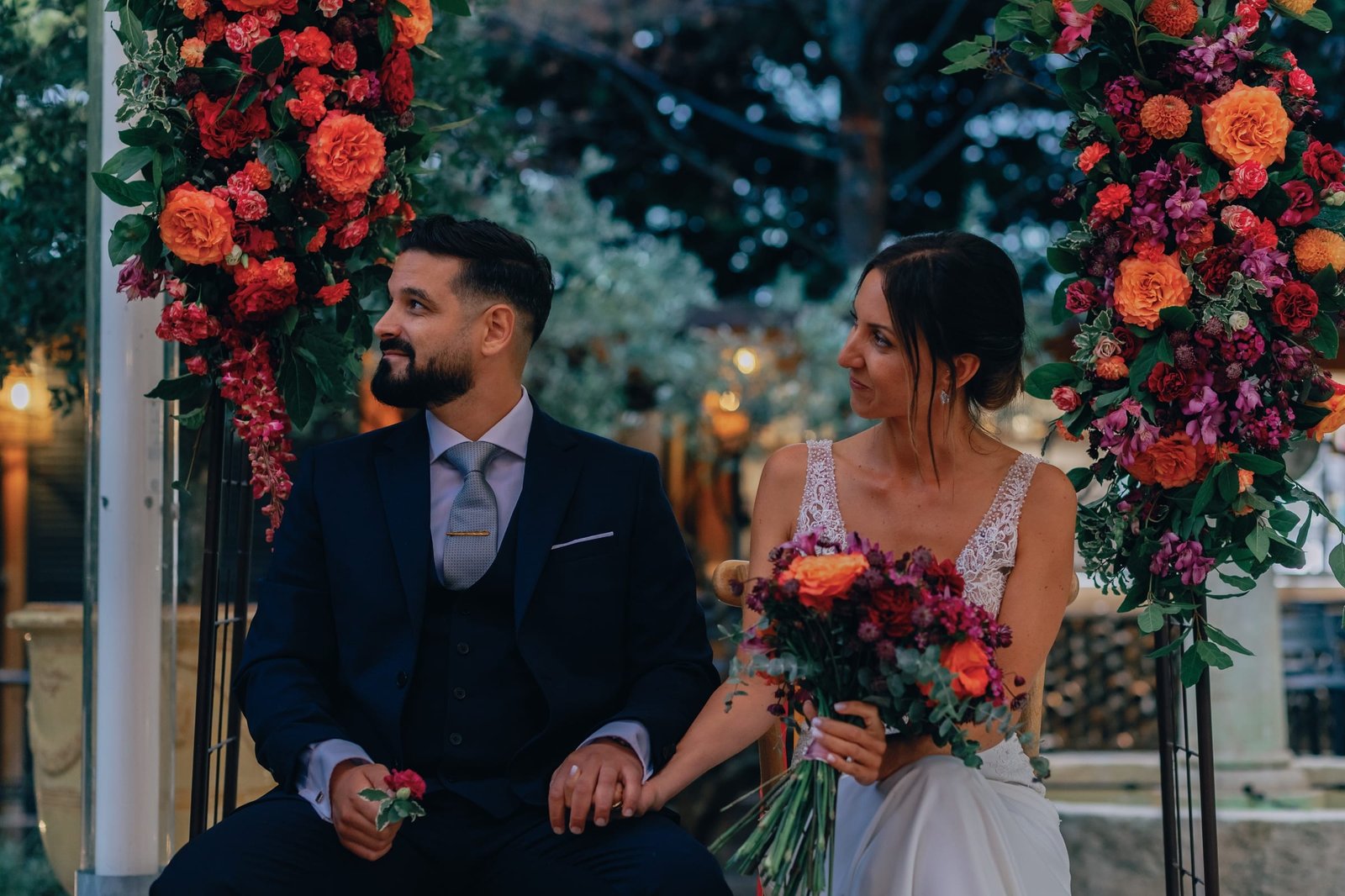 Camille & Vincent — décoration vin d'honneur