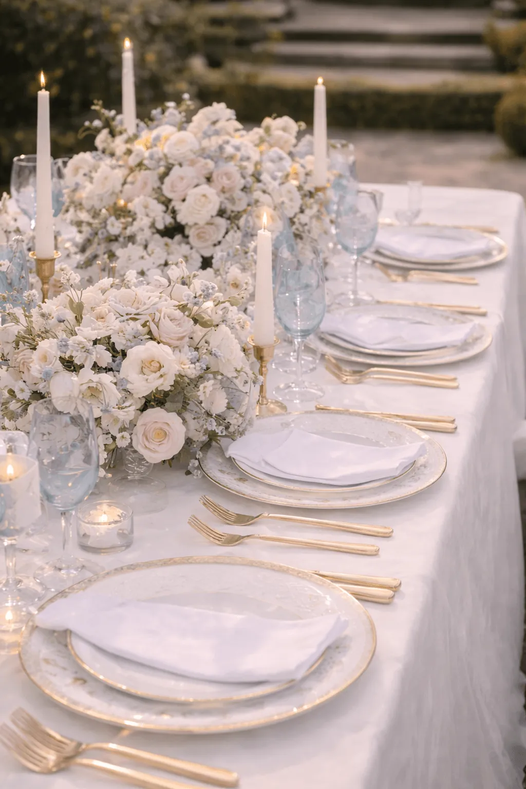 Sofia & Antoine — décoration de table